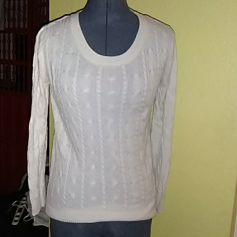 Forever 21 White Long Sleeve Shirt